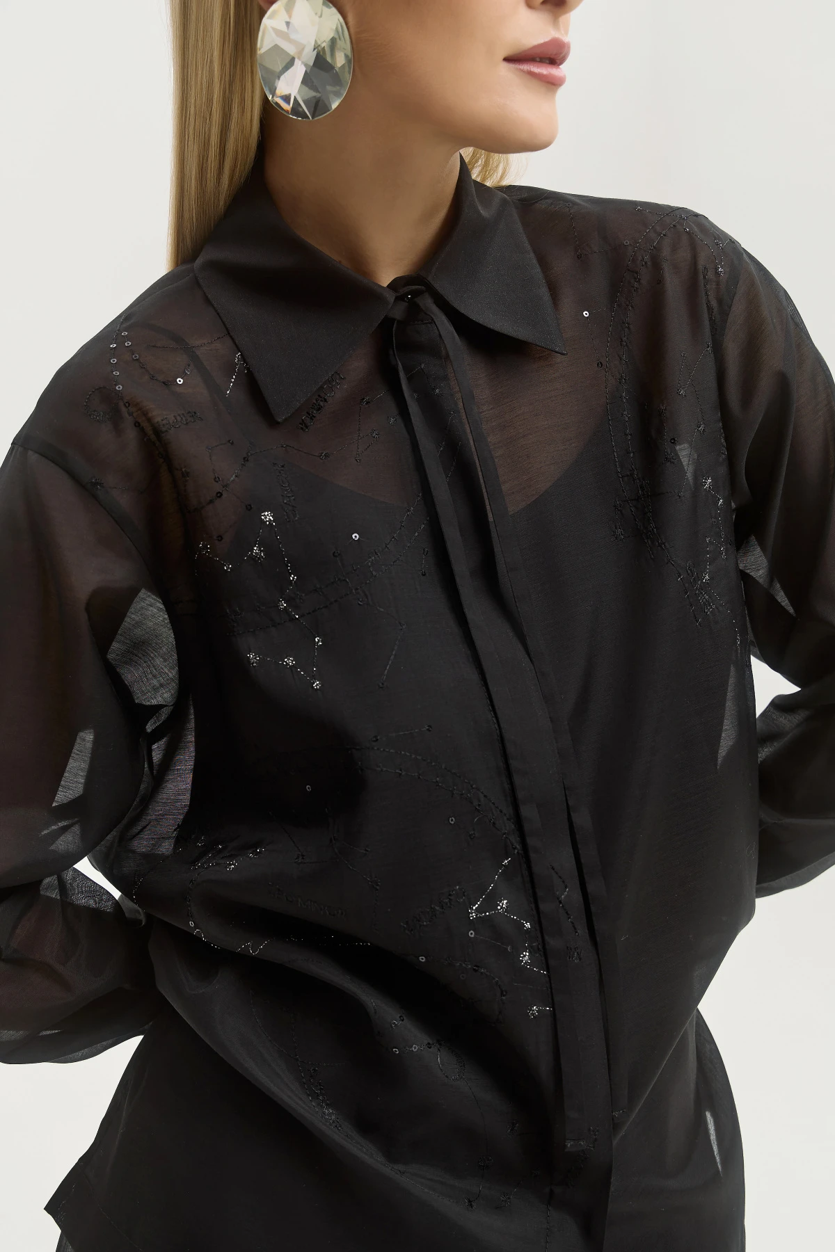 Рубашка "Поэзия ночи" 4