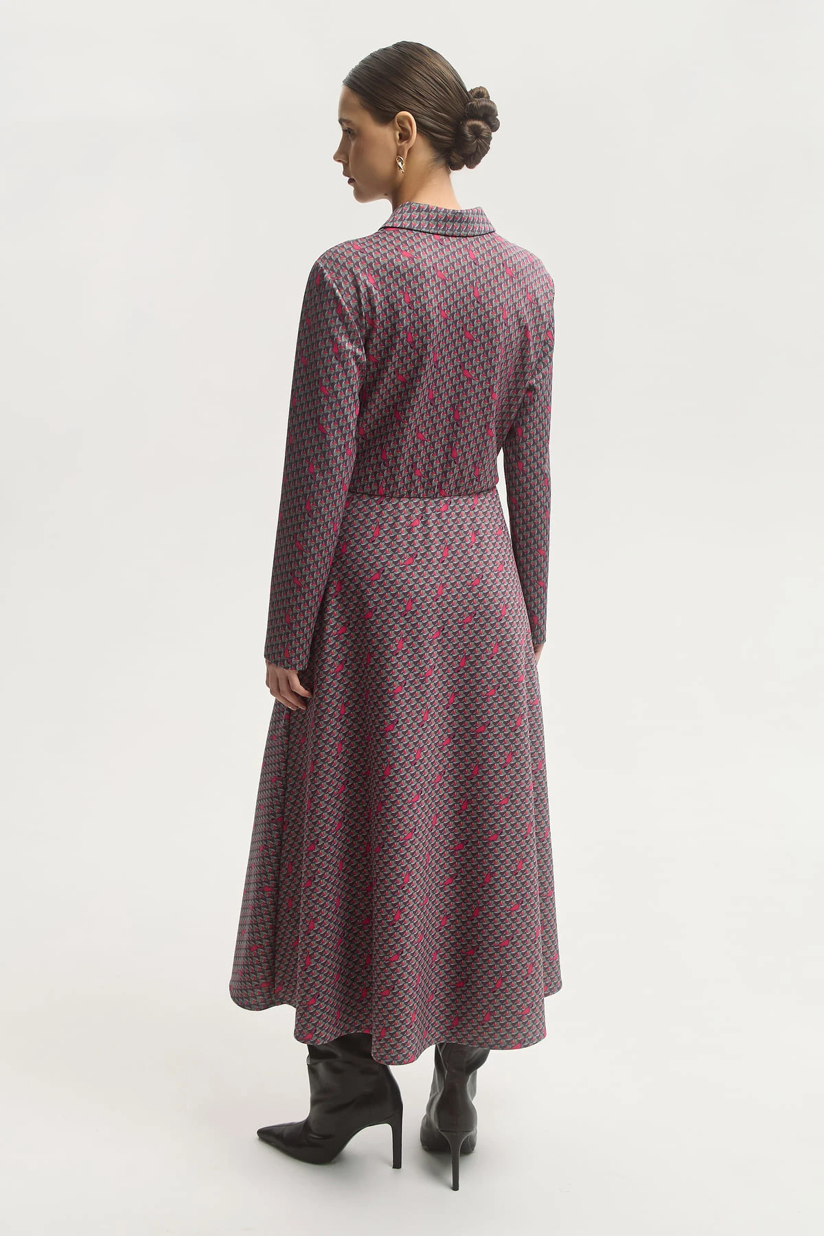  Платье "Созвездие фламинго" 1