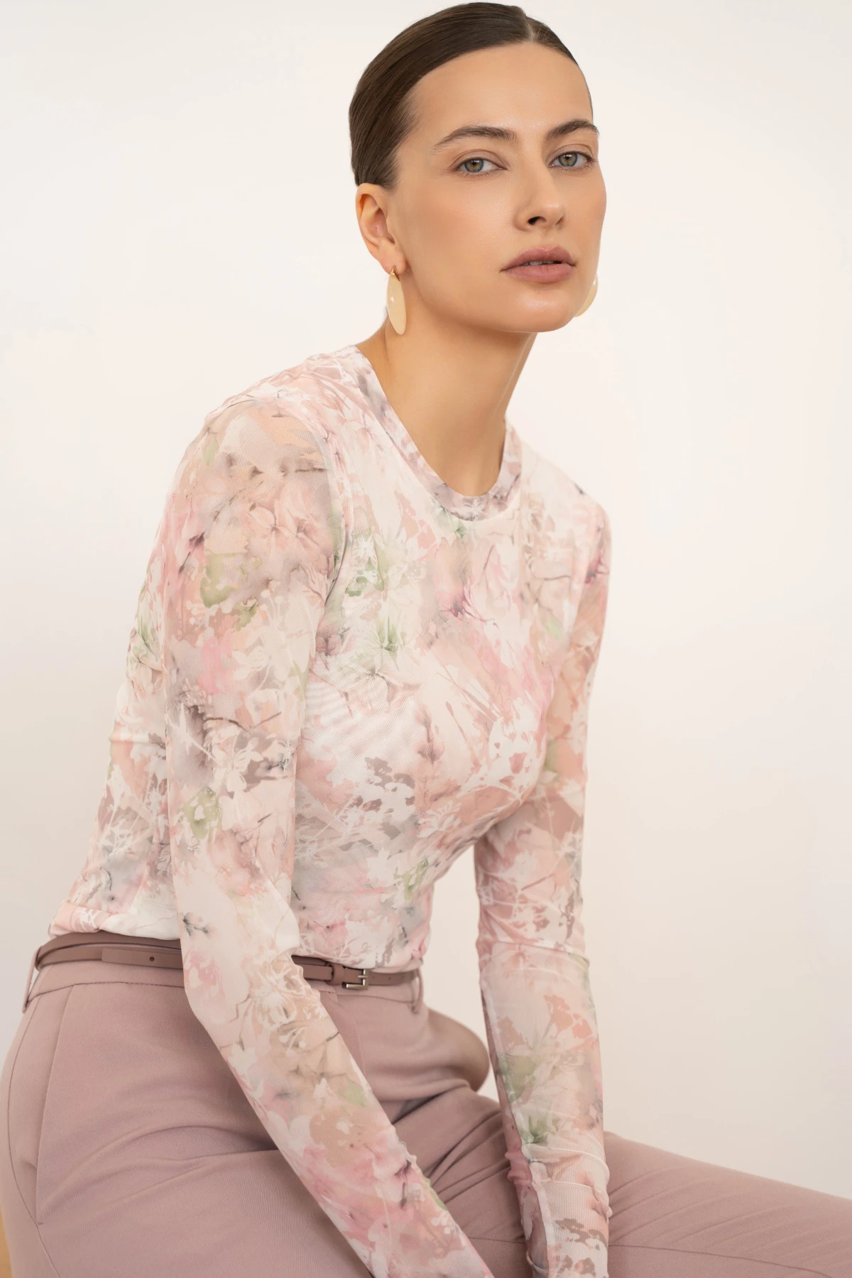 Лонгслив "Акварельное вдохновение" 4