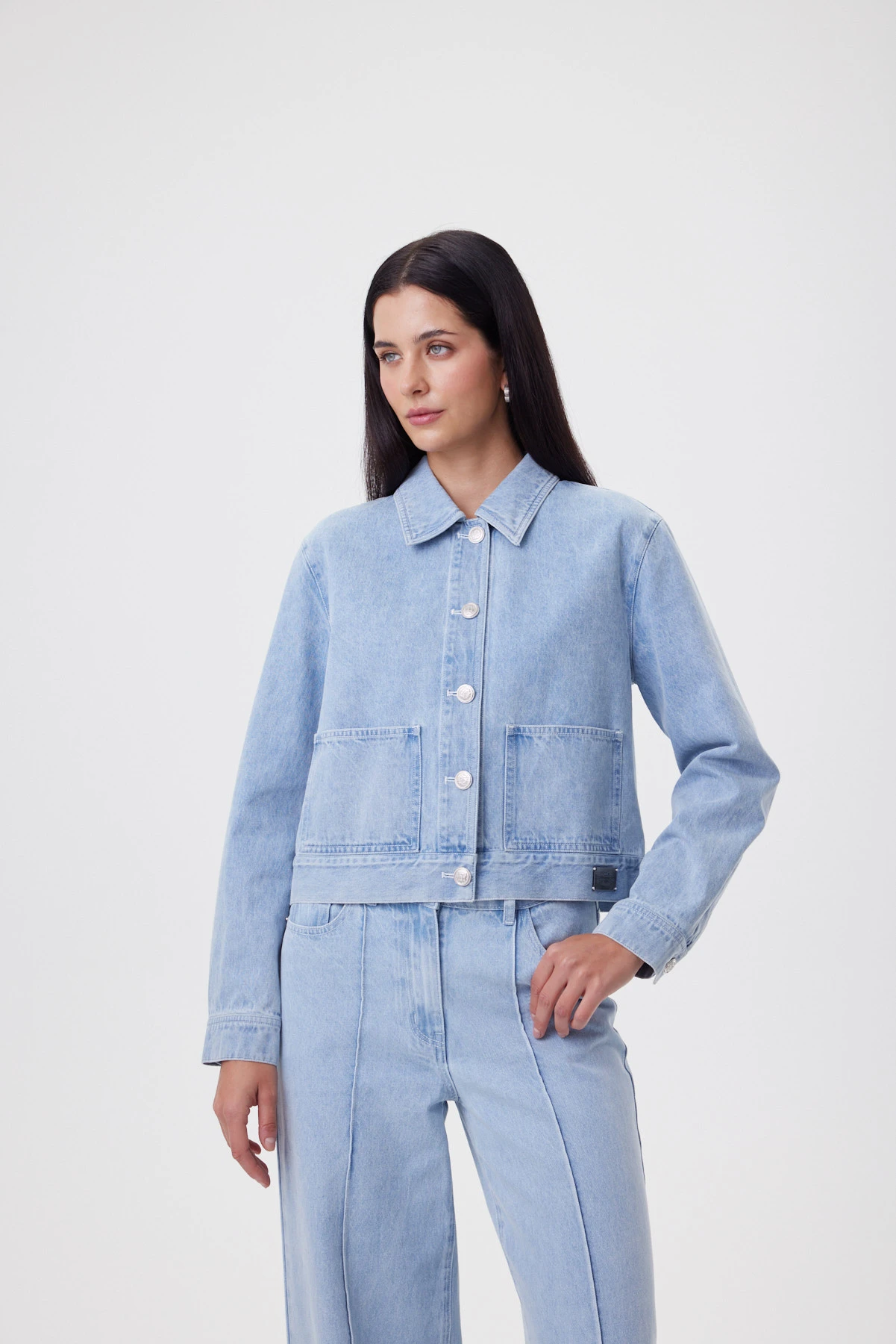 Куртка джинсовая «Городской полдень» 8