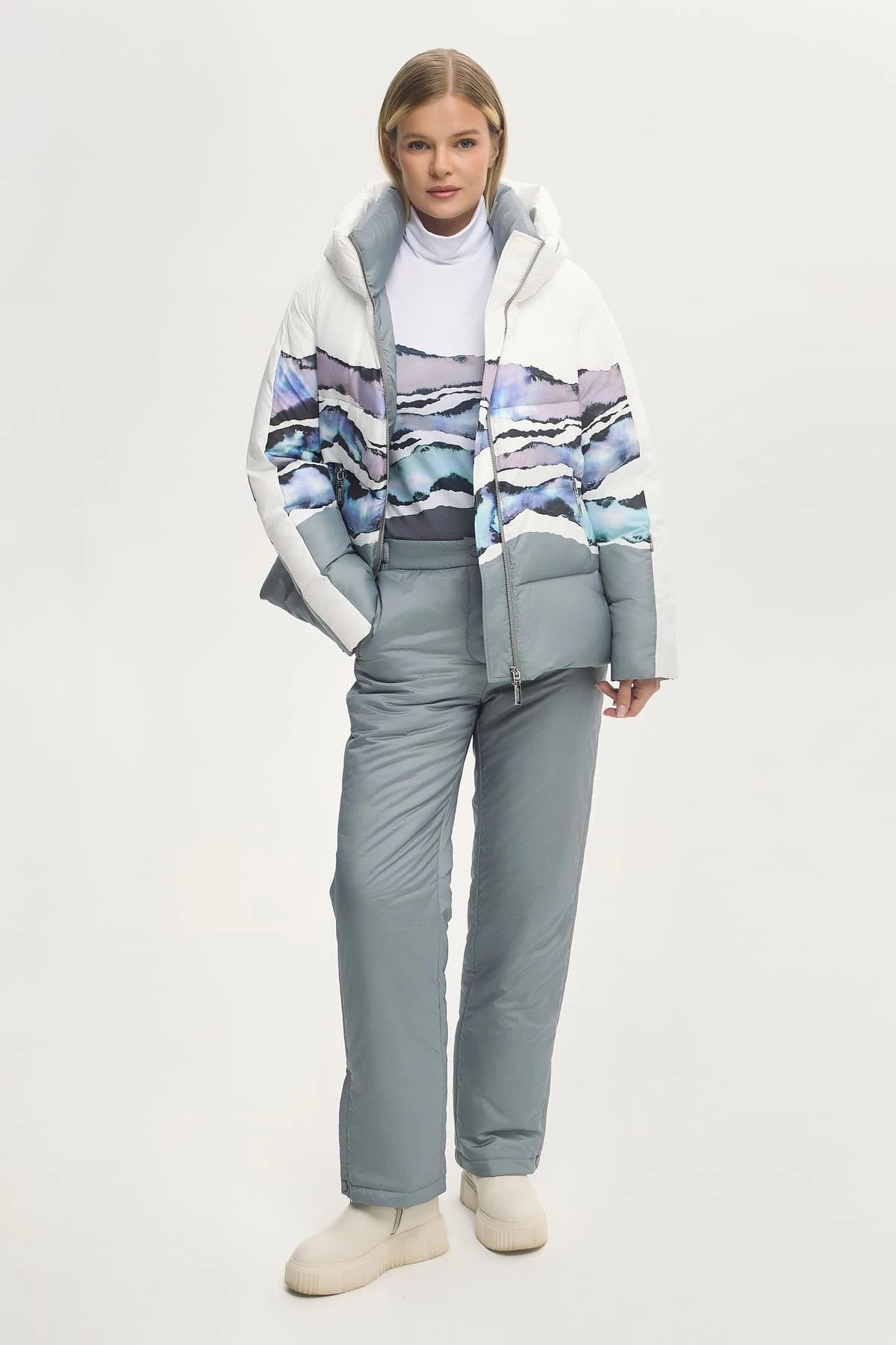 Водолазка "Акварельная фантазия" 4