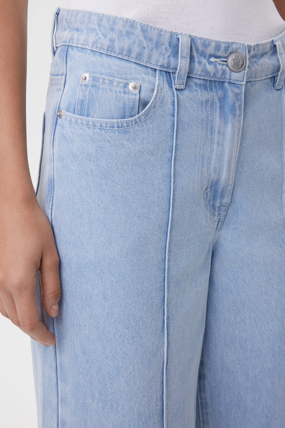 Брюки джинсовые «Городской полдень» 6