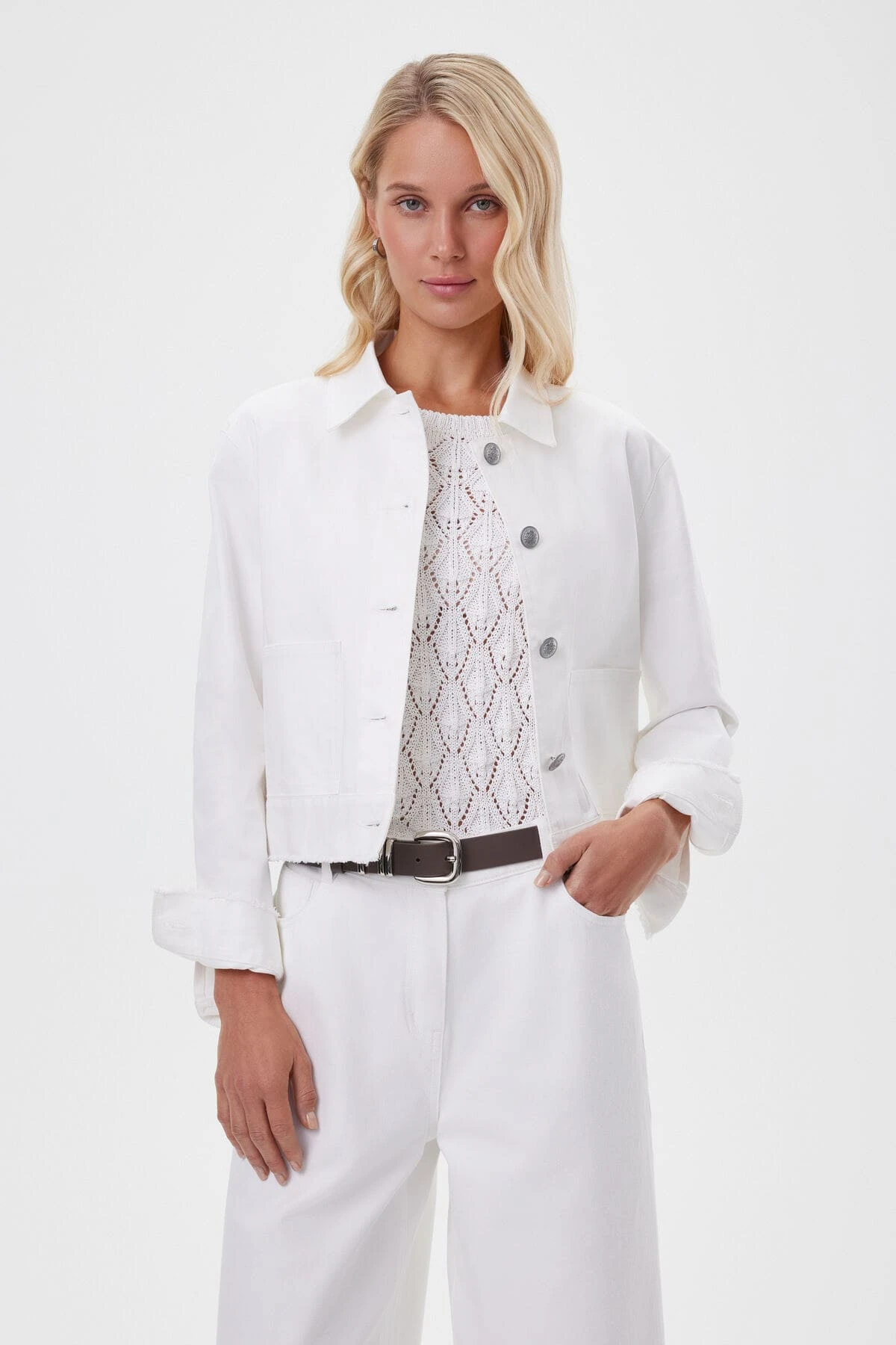 Жакет джинсовый «Капель» 7