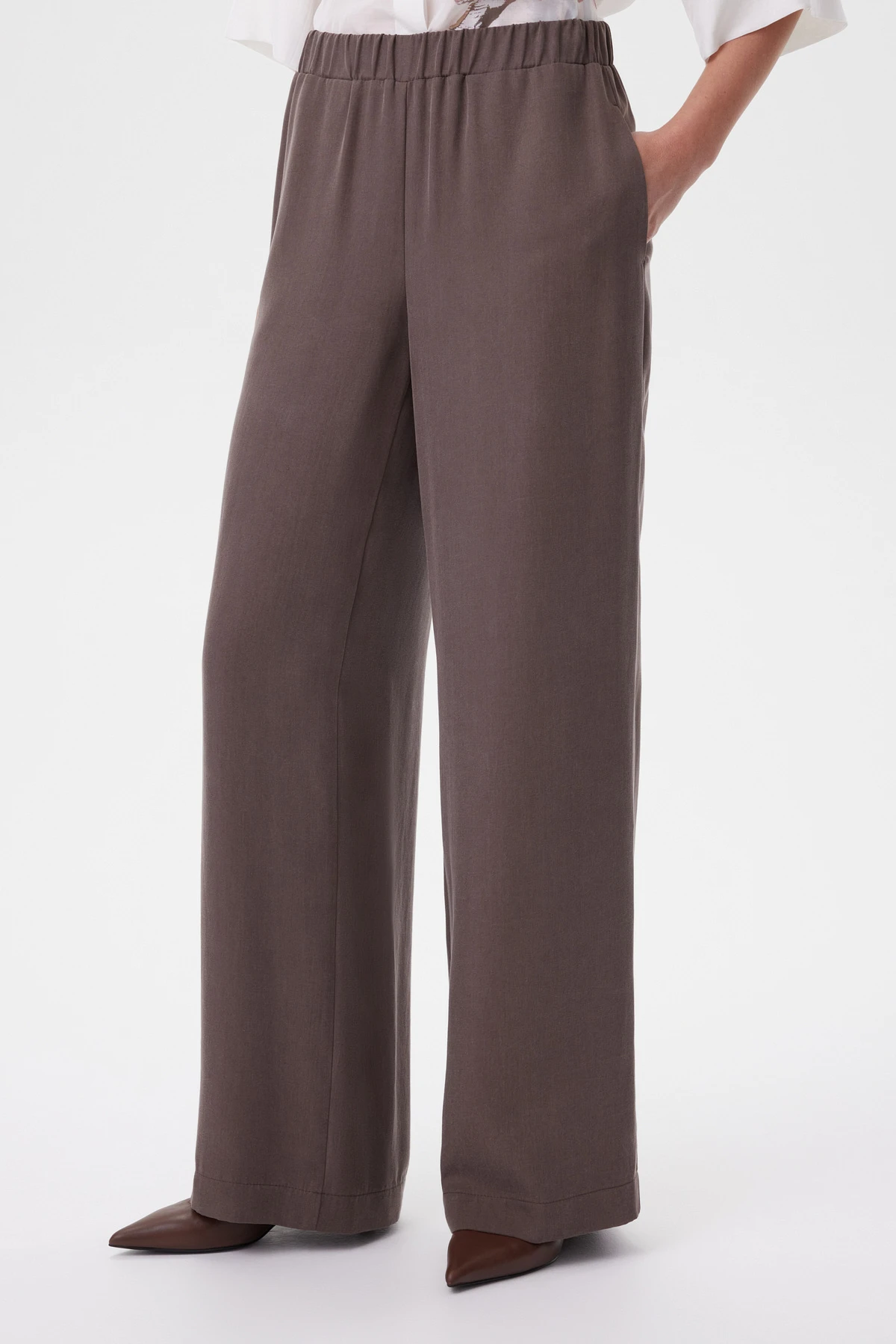 Брюки шоколадные 4