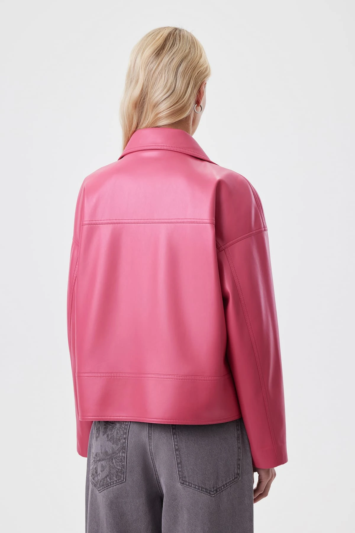 Куртка розовая "Семейные ценности" 4