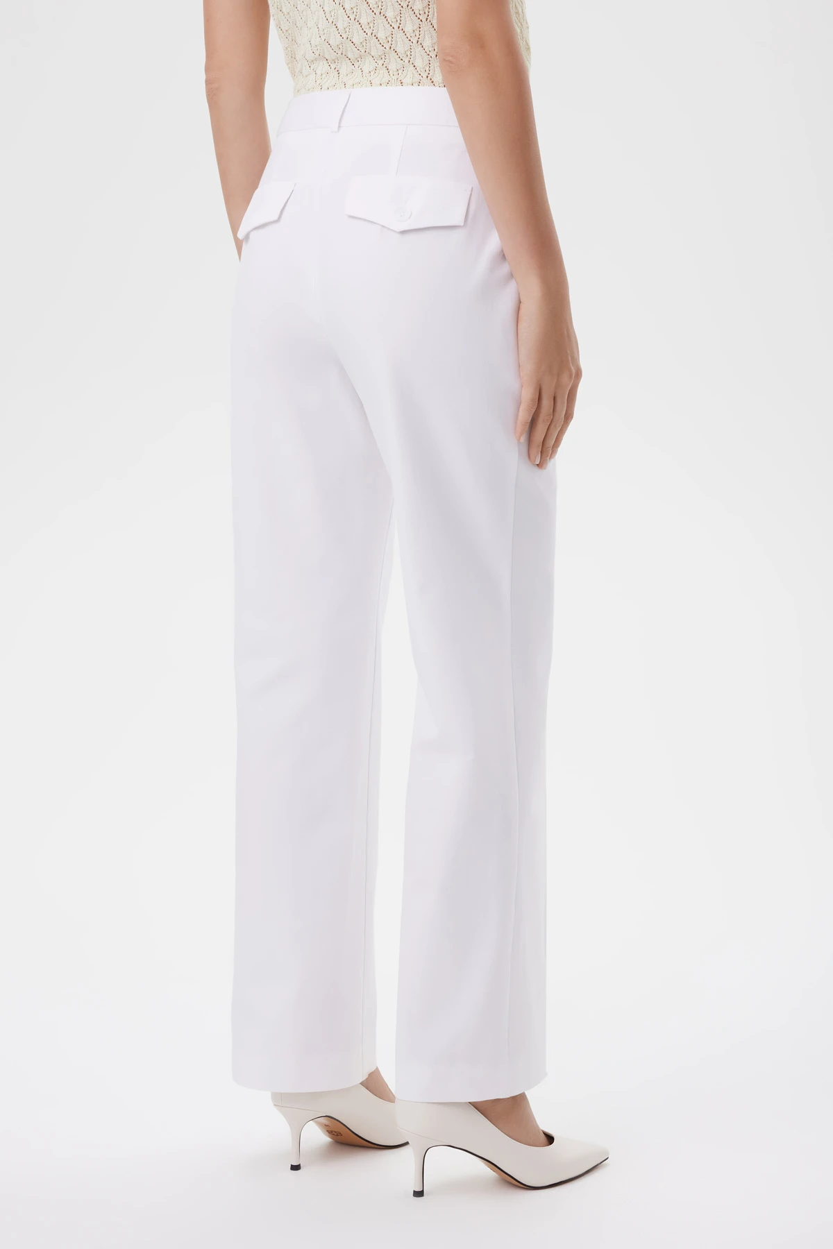 Брюки белые 4