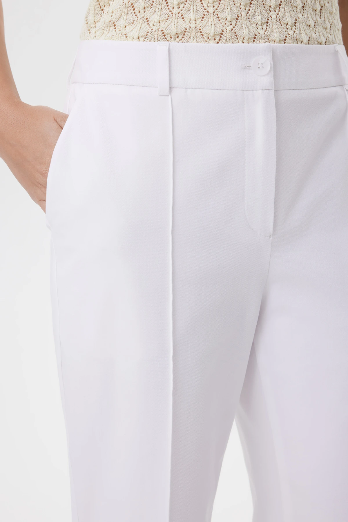 Брюки белые 5
