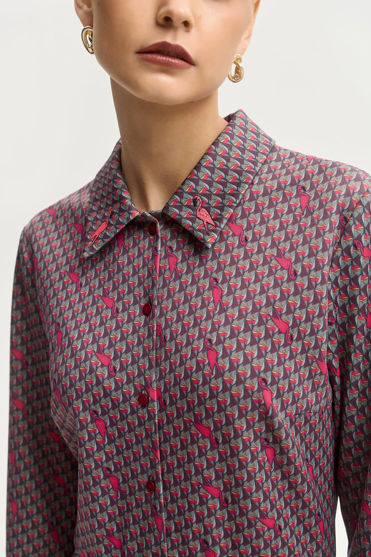  Платье "Созвездие фламинго" 2