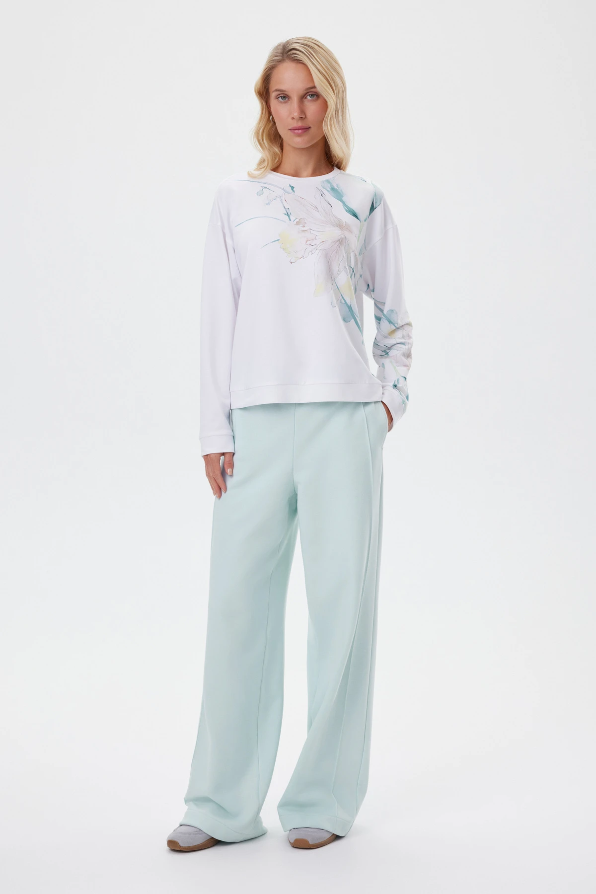 Брюки «Первоцветы» 1