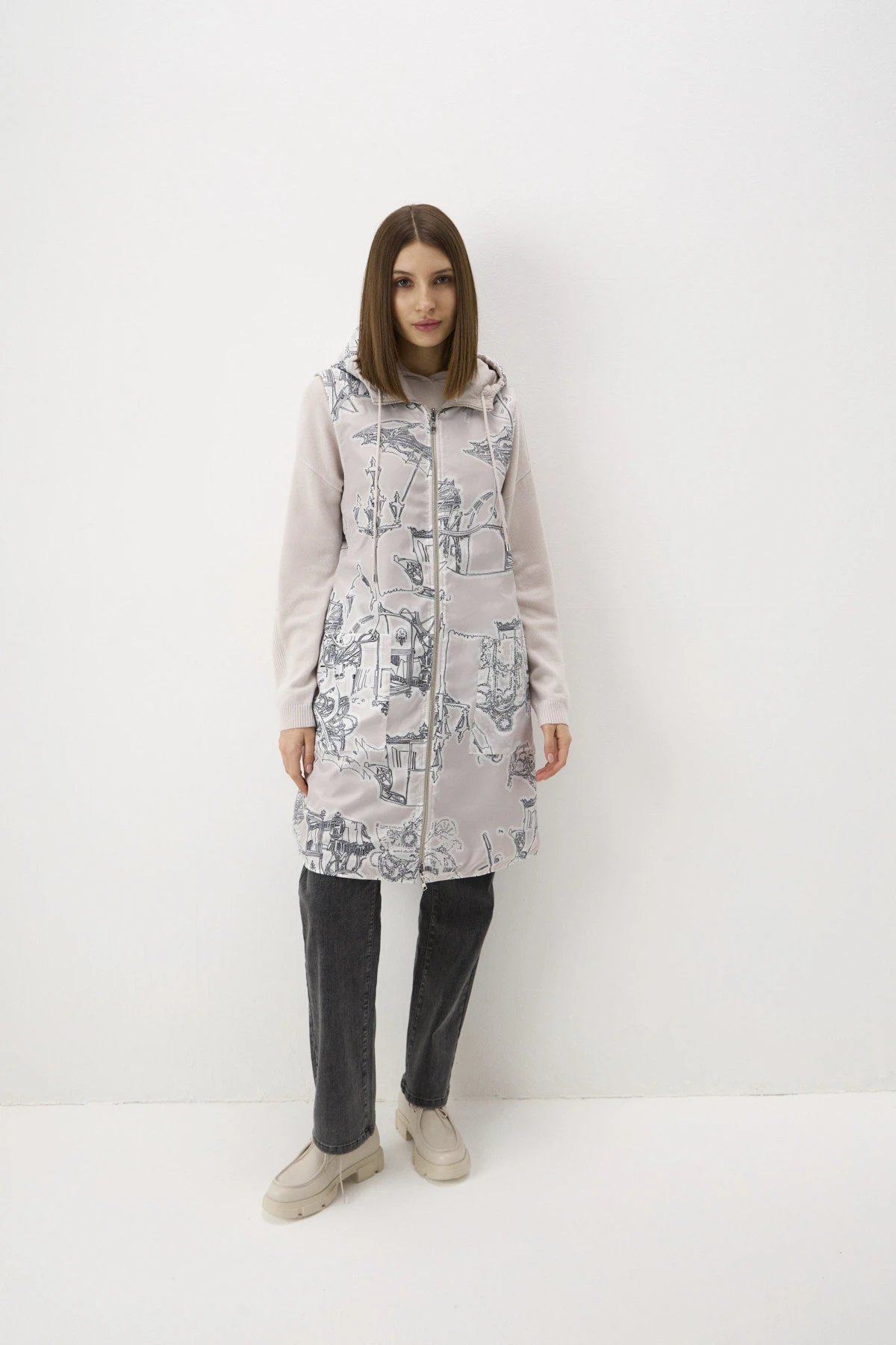 Жилет "Питерская прогулка" 9