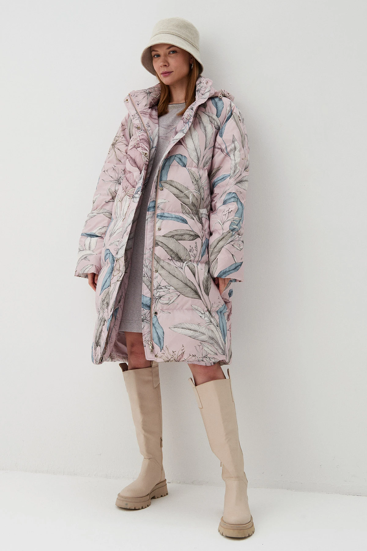 Пуховик "Танец природы" 4