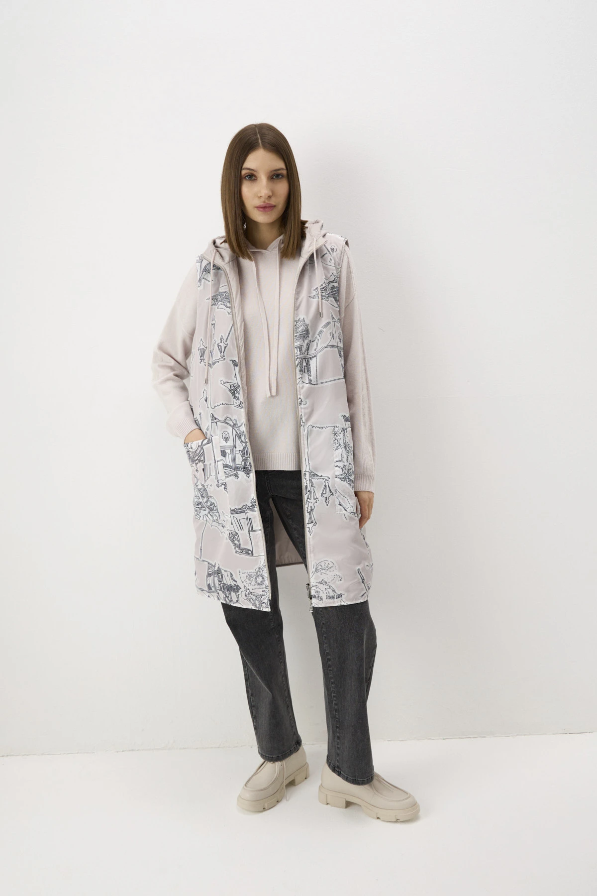 Жилет "Питерская прогулка" 3