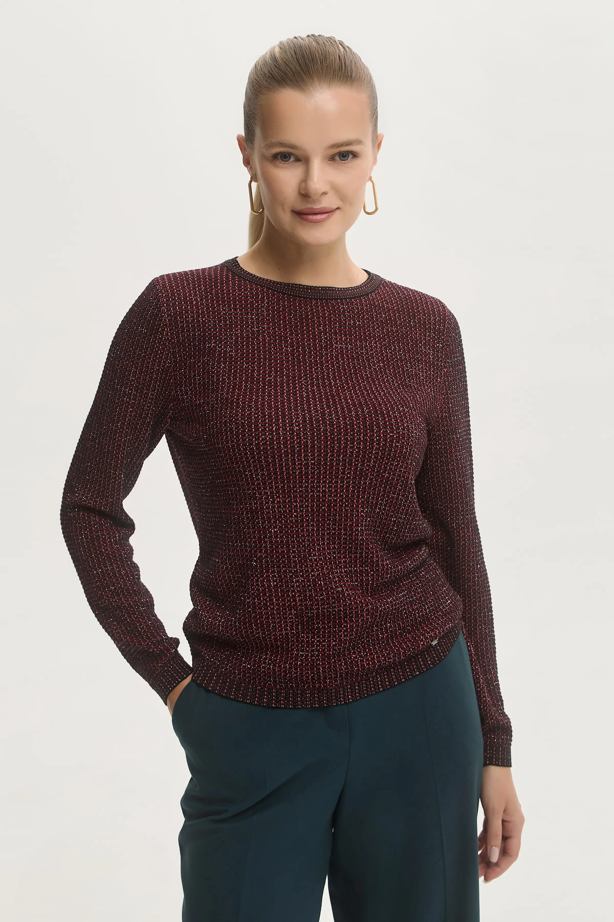 Джемпер "Малиновая ночь" 1