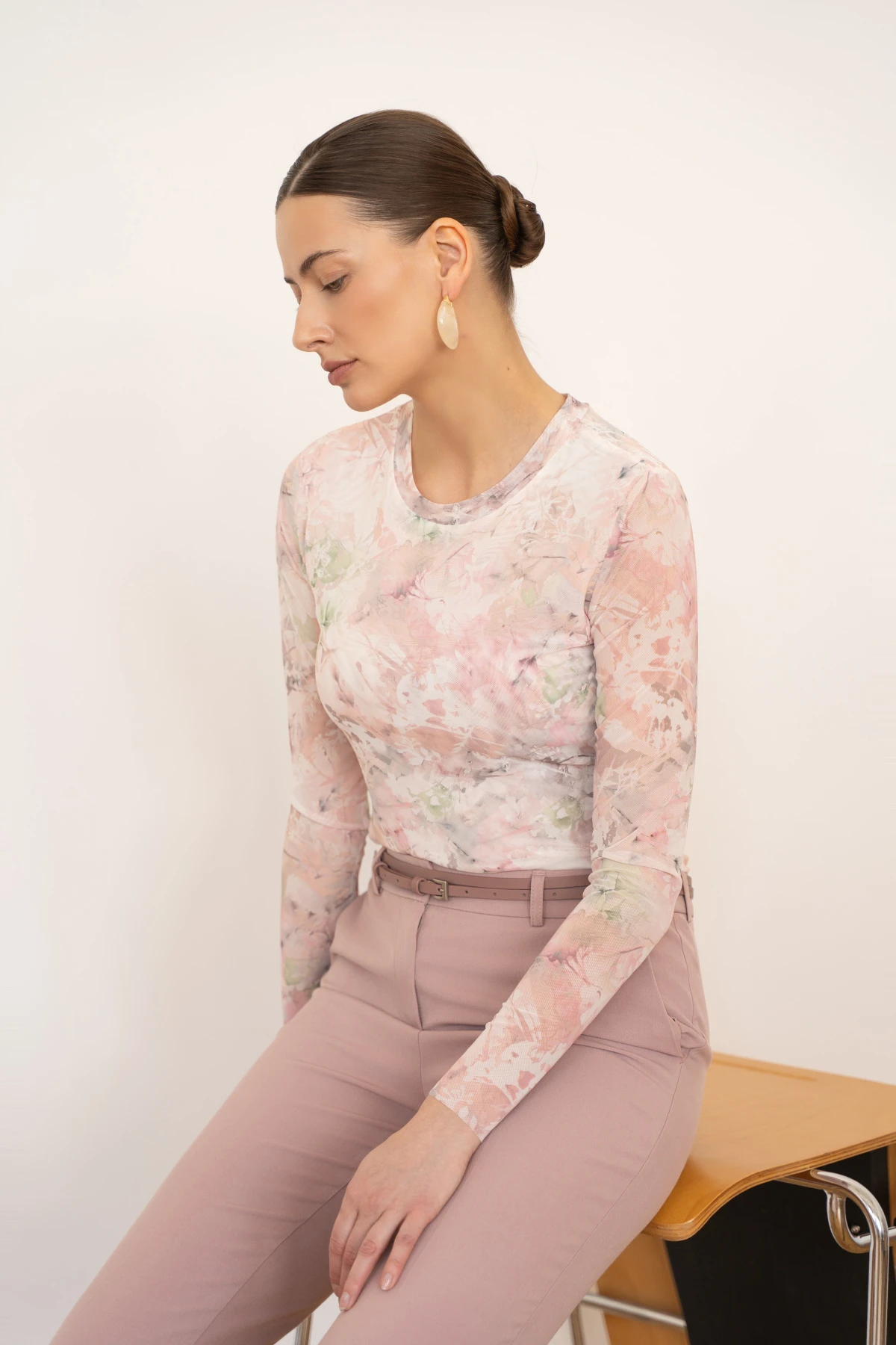 Лонгслив "Акварельное вдохновение" 1