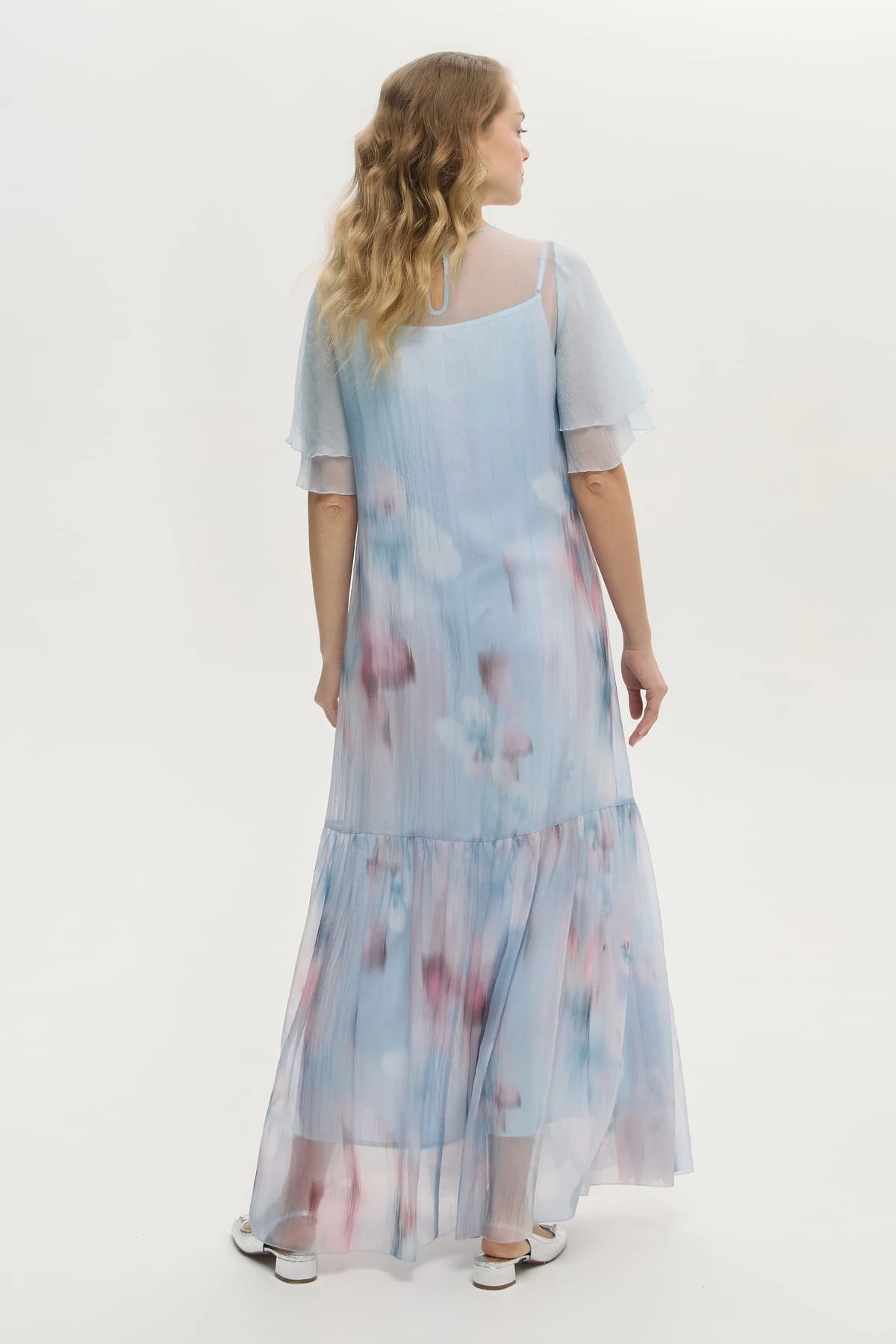 Платье прямое "Небесные грёзы" 1