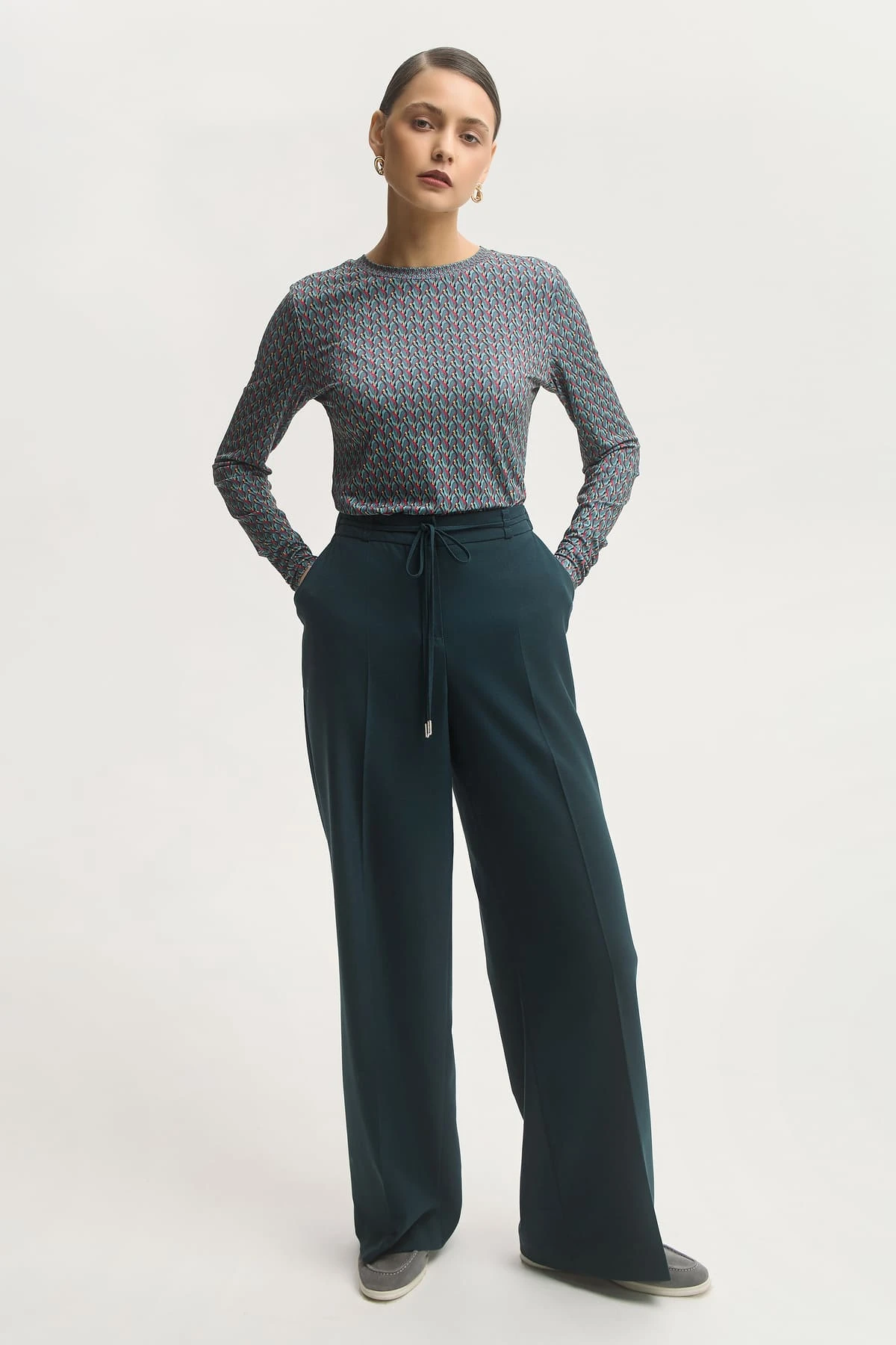 Брюки "Созвездие фламинго" 4