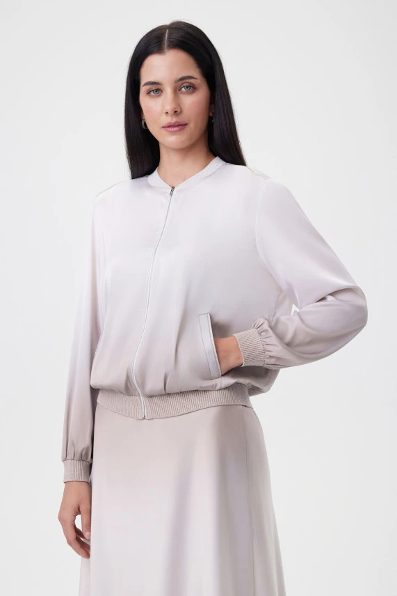 Блузон на молнии «Ритм большого города»