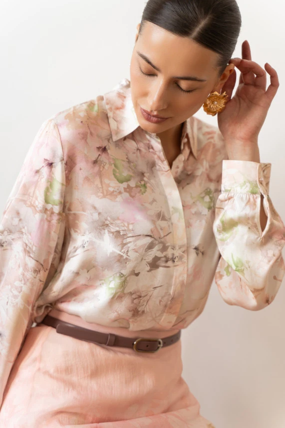 Блузка "Акварельное вдохновение"