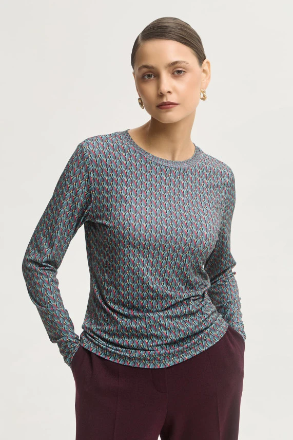 Лонгслив "Созвездие фламинго"