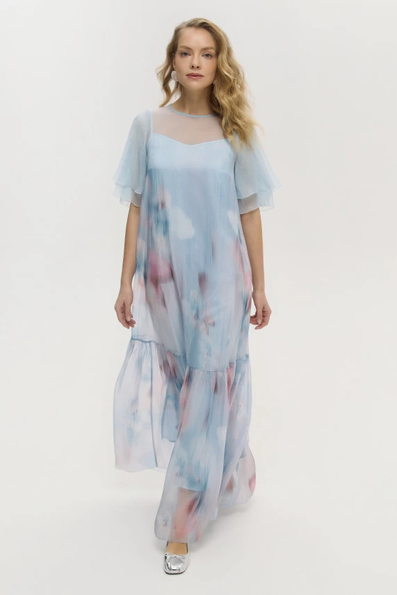 Платье прямое "Небесные грёзы"