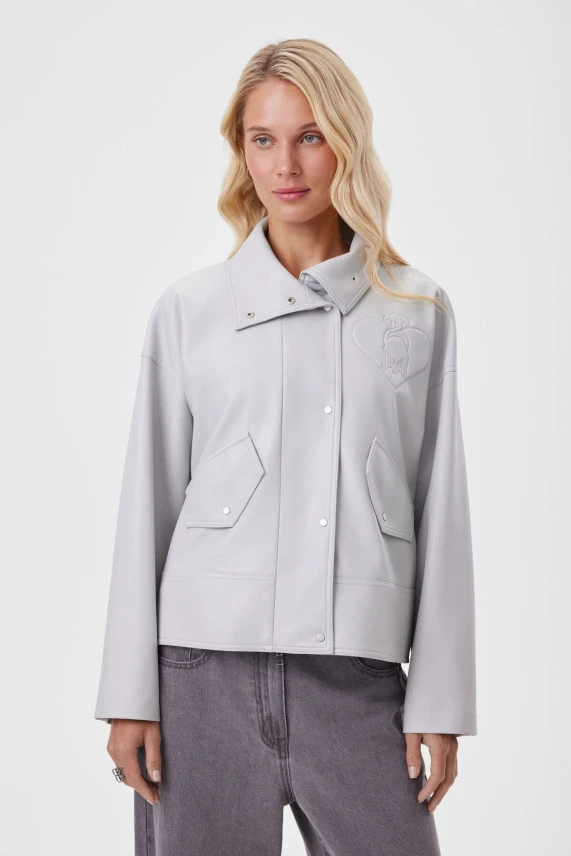 Куртка серая «Семейные ценности»