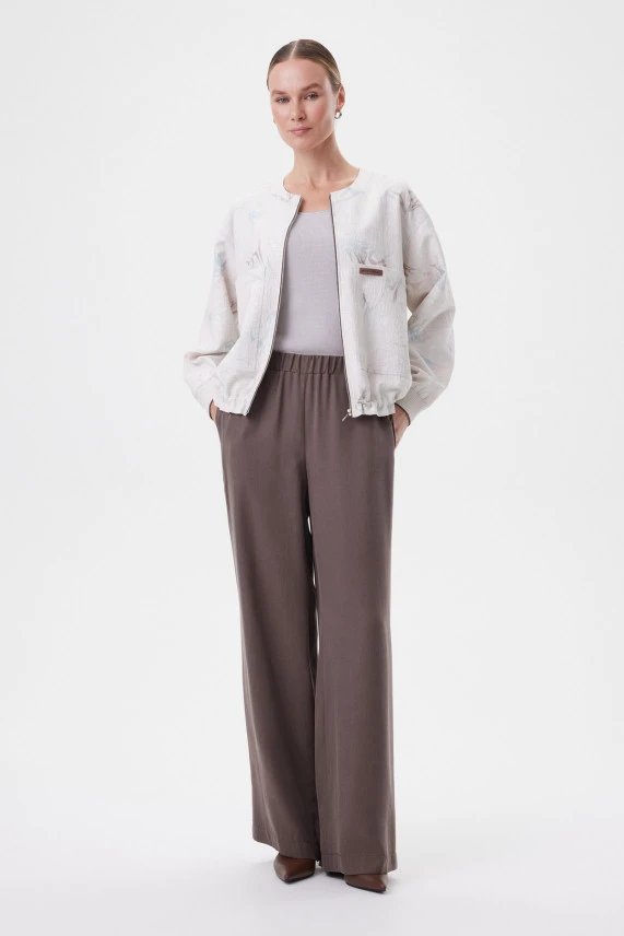 Брюки шоколадные