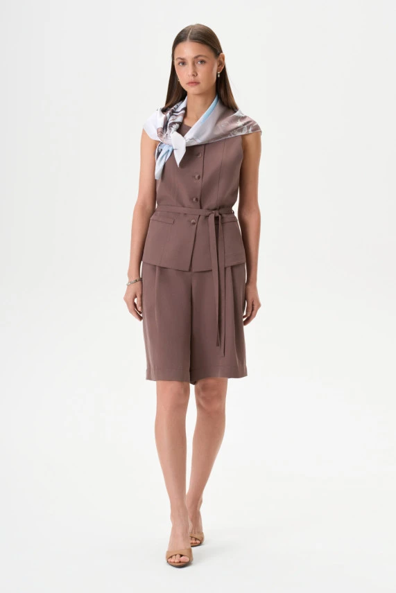 Шорты шоколадные