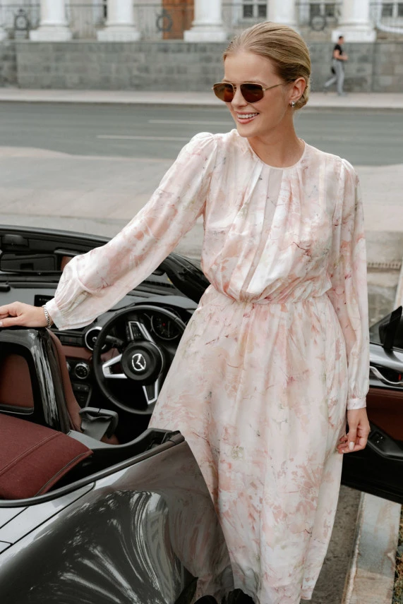 Платье "Акварельное вдохновение"