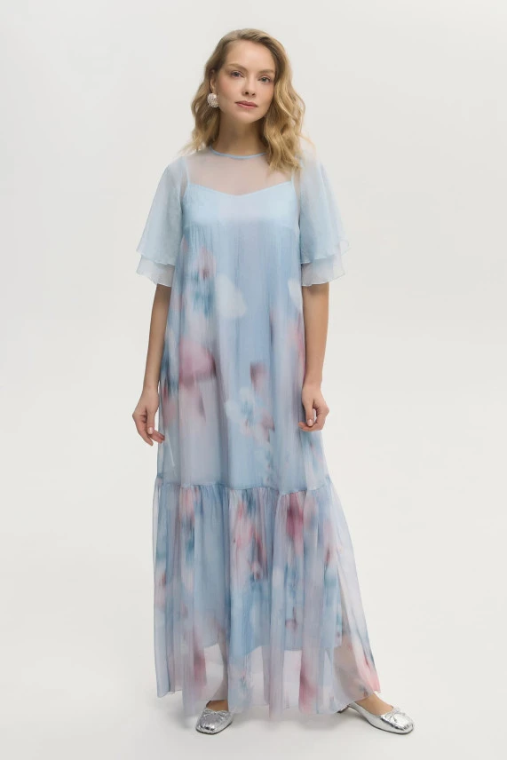 Платье прямое "Небесные грёзы"
