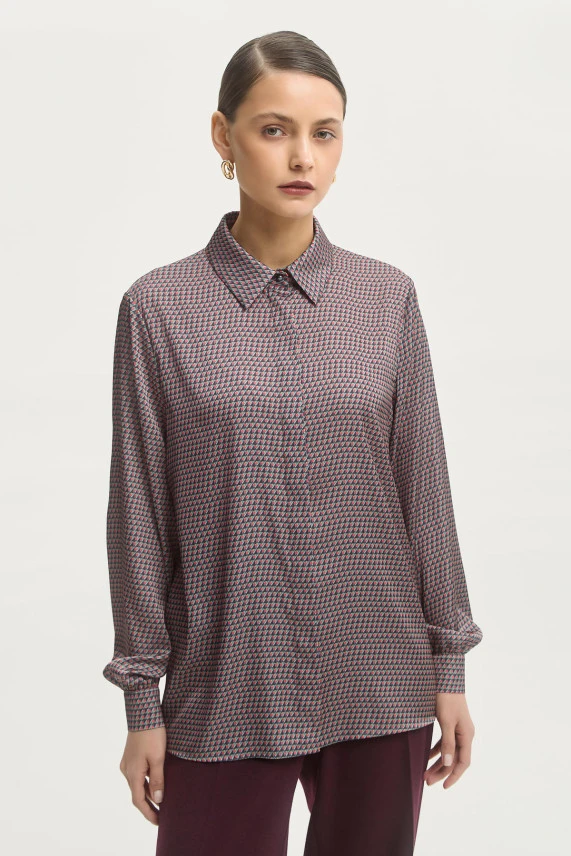 Блузка "Созвездие фламинго"