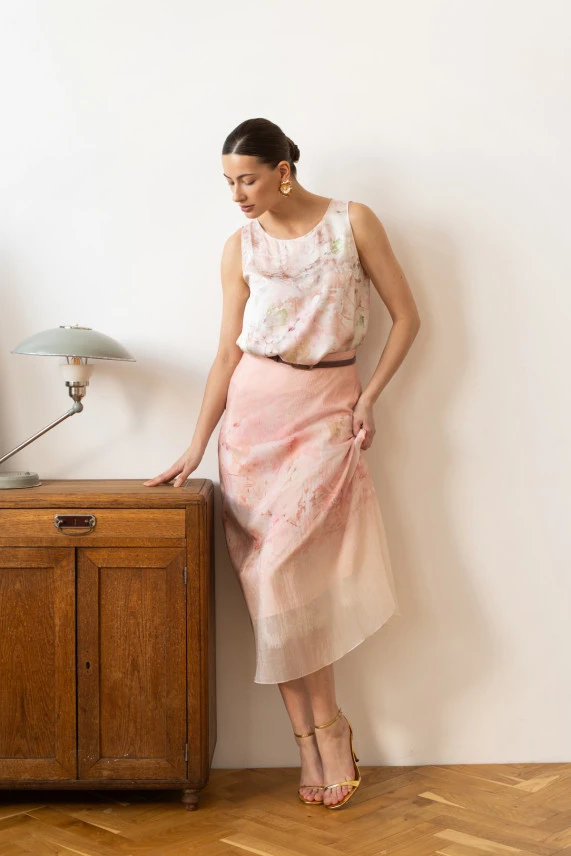 Юбка "Акварельное вдохновение"