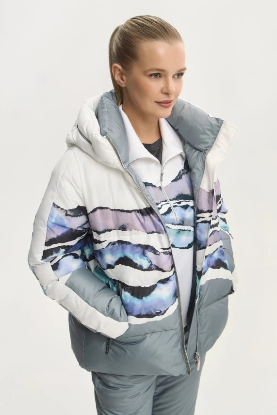 Куртка "Акварельная фантазия"