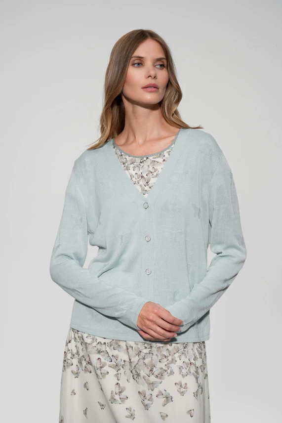 Кардиган "Природа полёта"