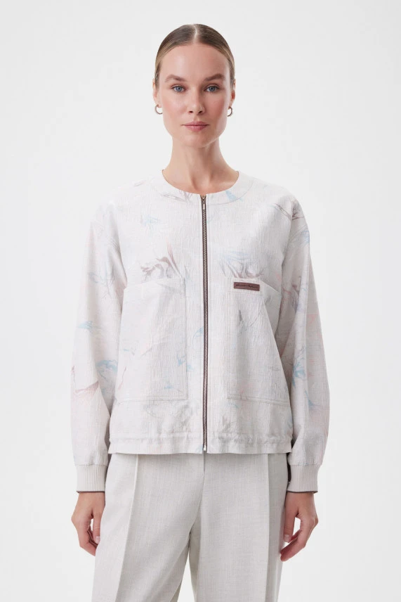 Блузон на молнии «Осязание»