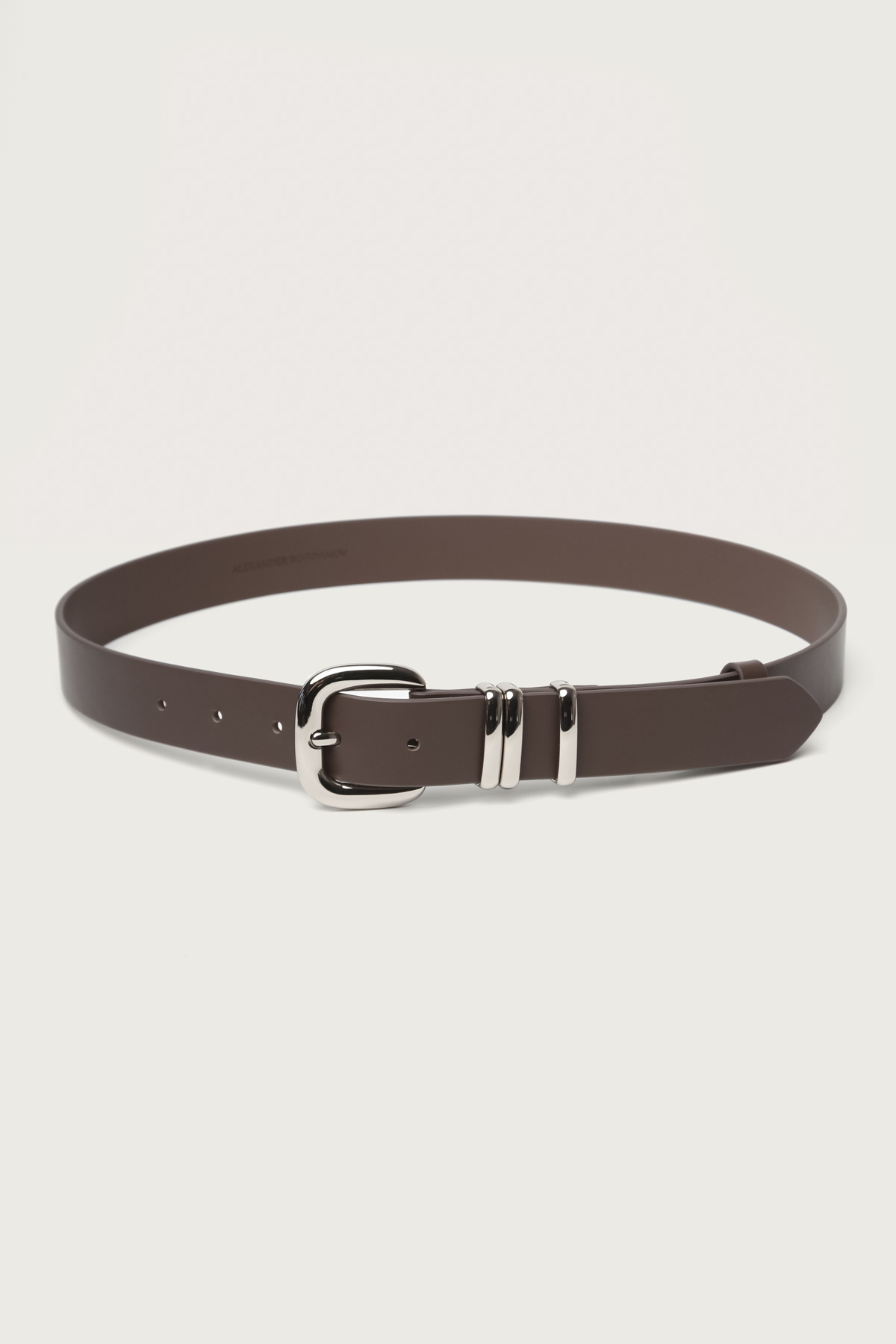 Пояс AB коричневый 3 см 5670₽