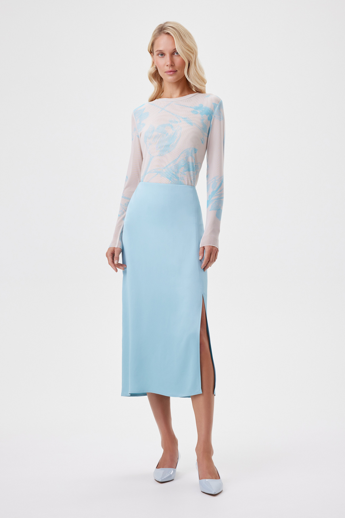 

Юбка «Лазурная прогулка»