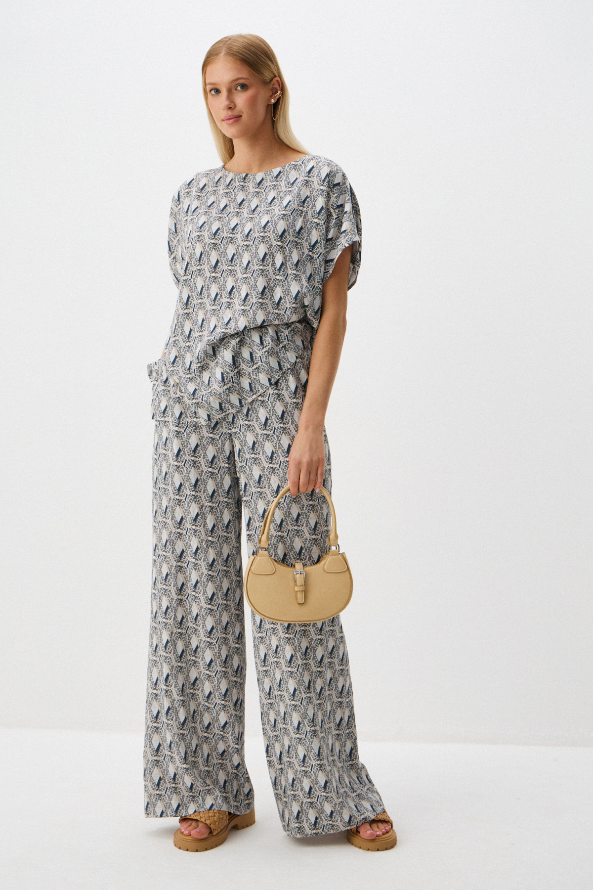 

Брюки "Морской витраж"