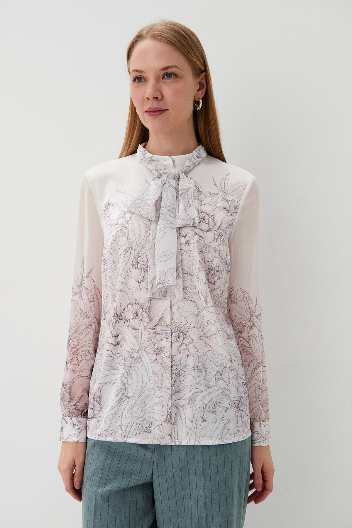 

Блузка "Брусничное утро"