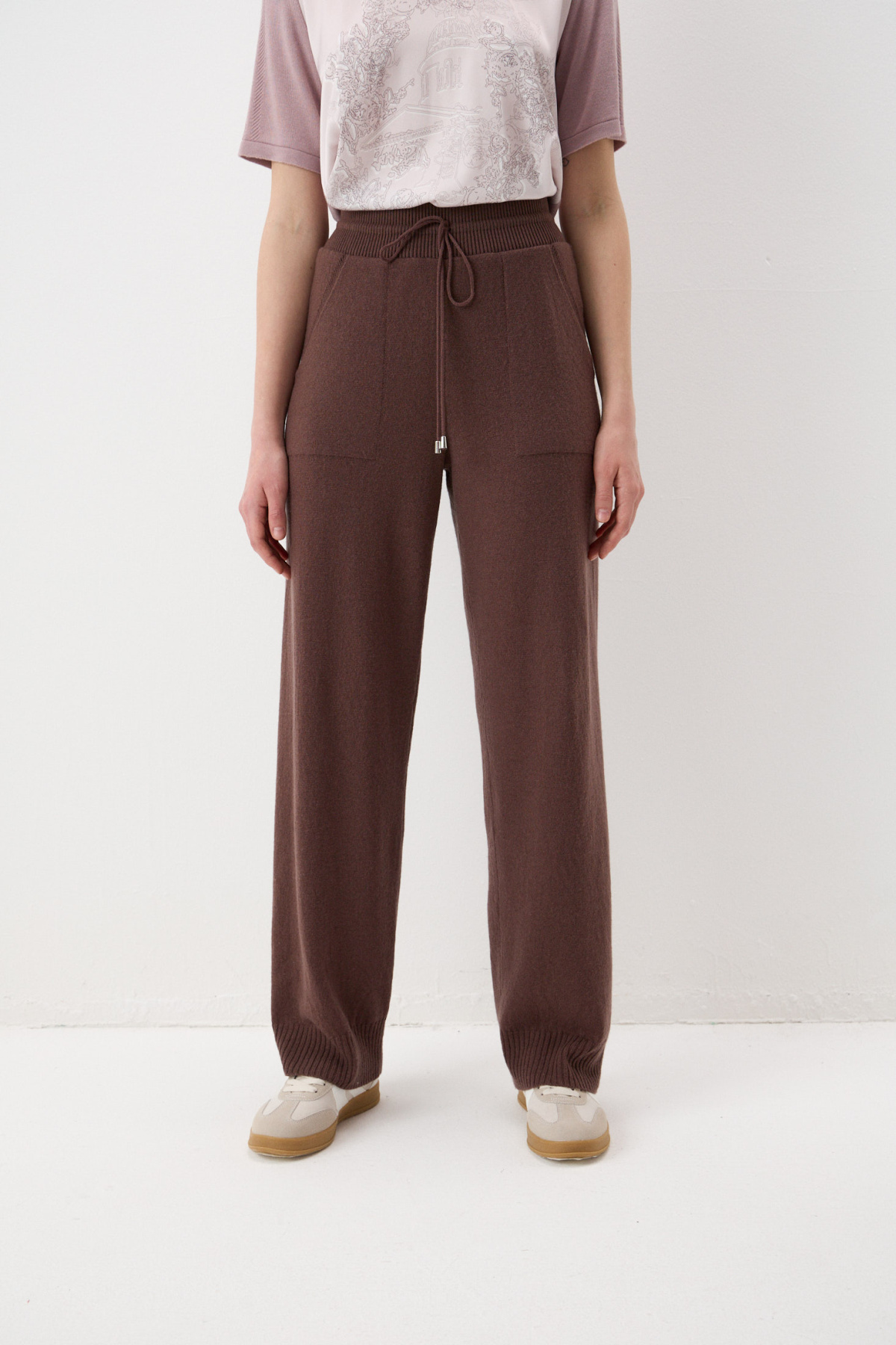 

Брюки вязаные "Сонеты тепла"