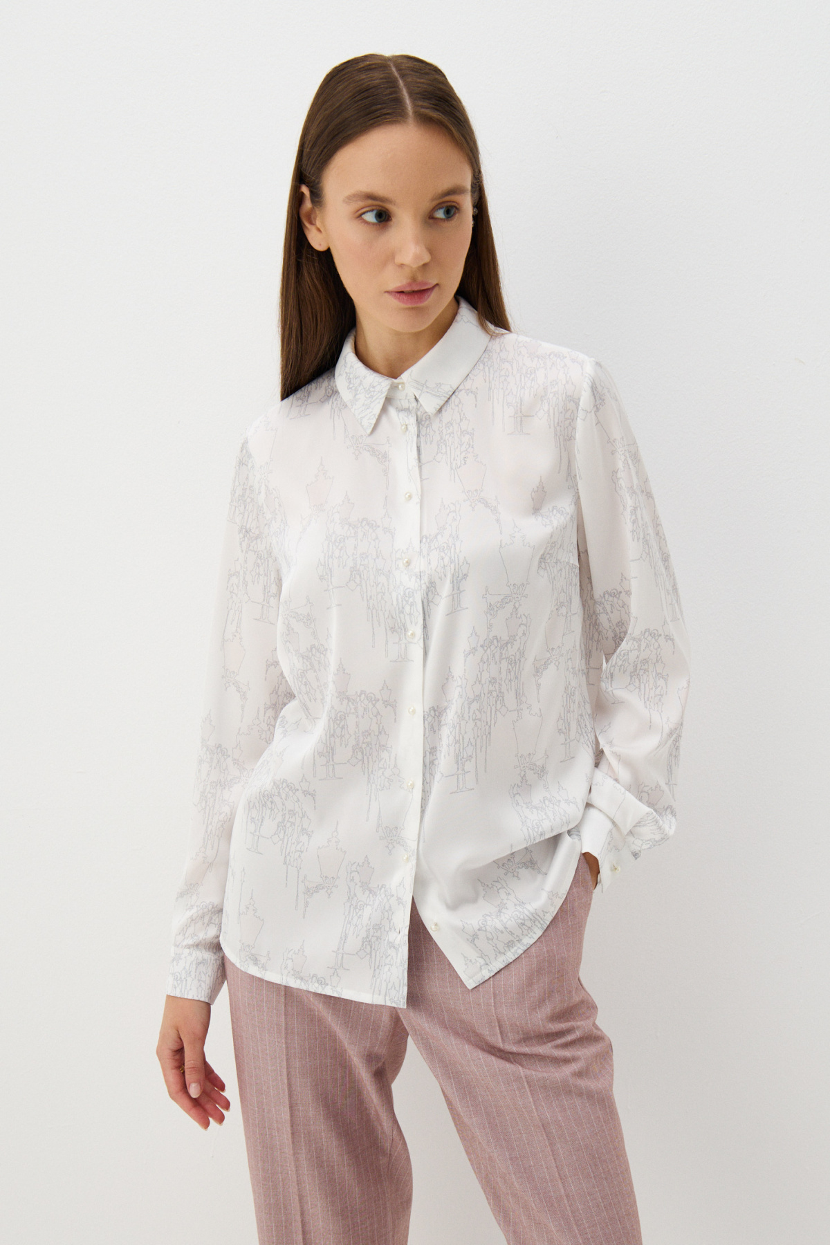 

Блузка "Серебряный замок"