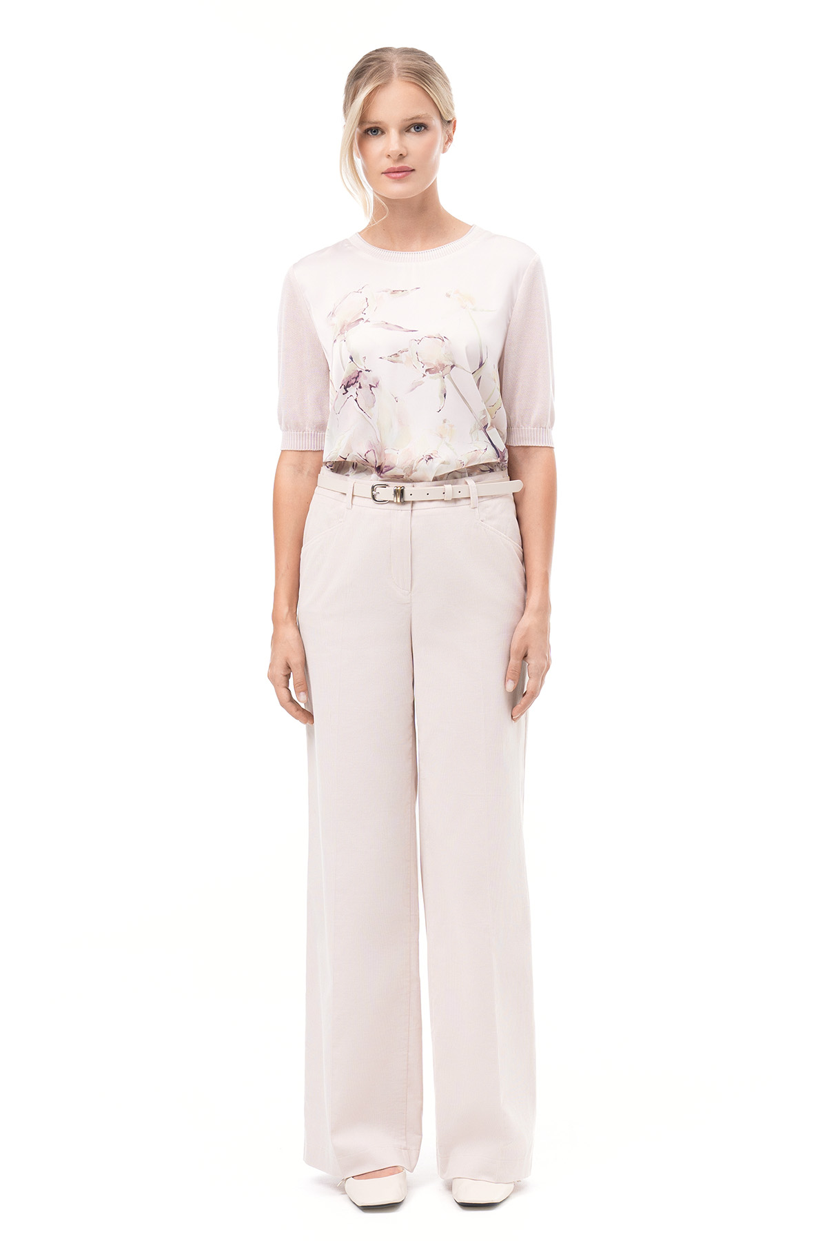 

Брюки широкие "Прикосновение нежности"