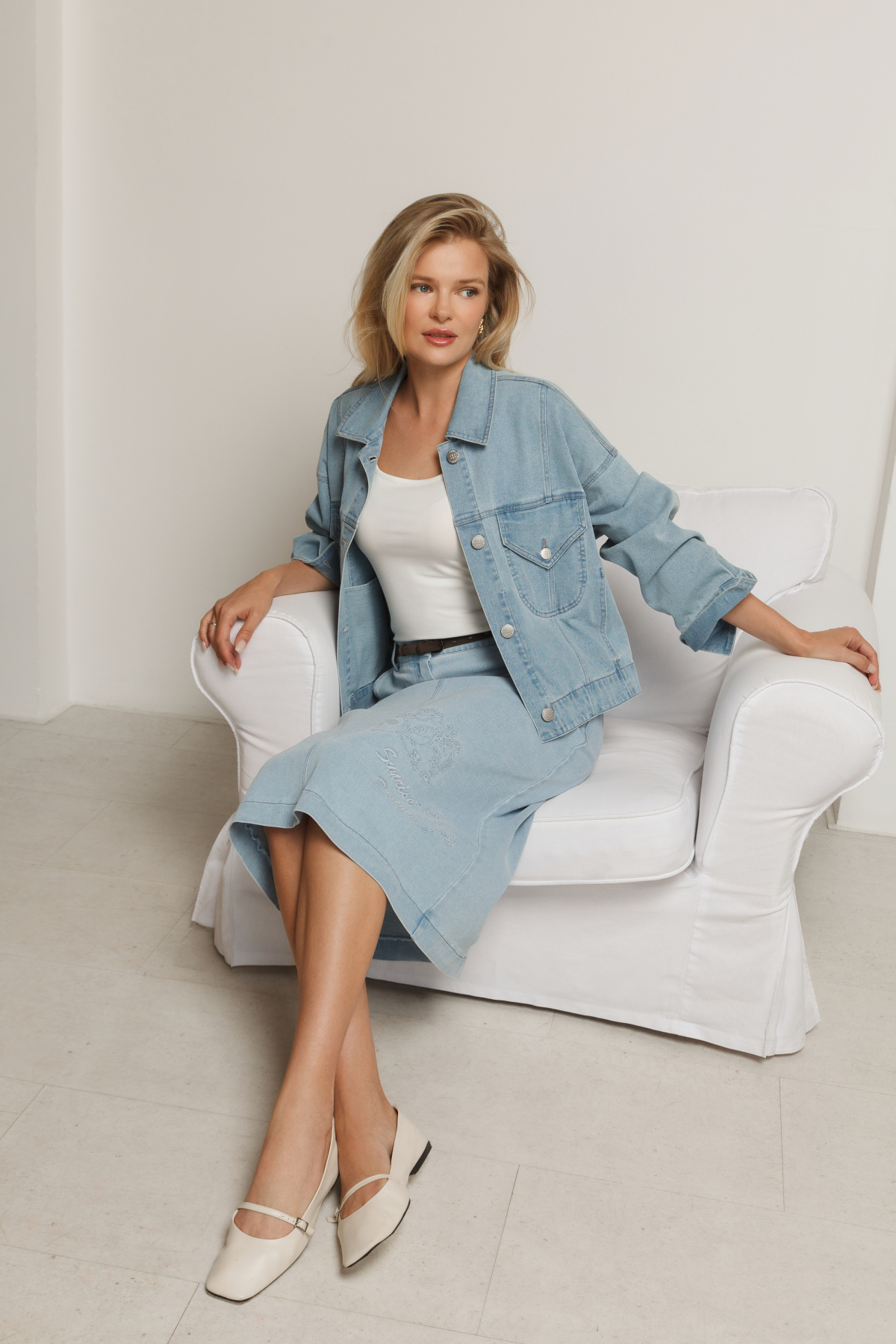 Юбка джинсовая Неизведанные тропы 15291₽