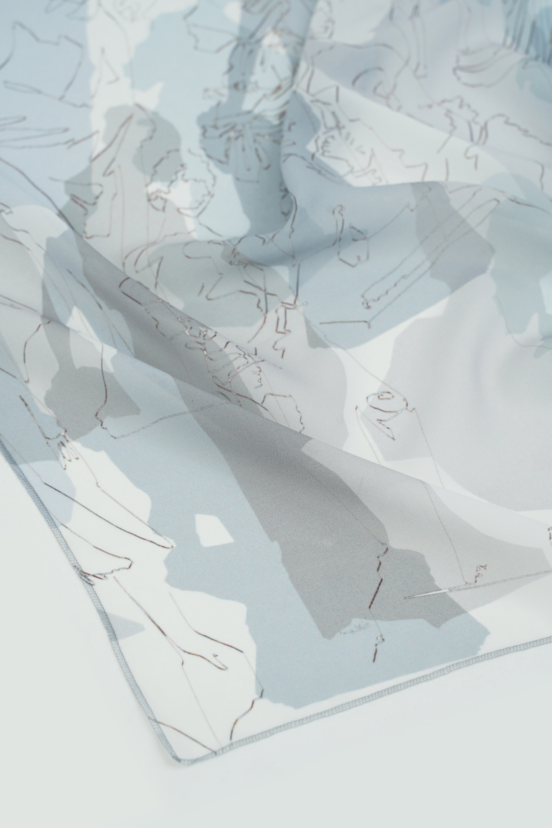 

Палантин "Музы Петербурга"