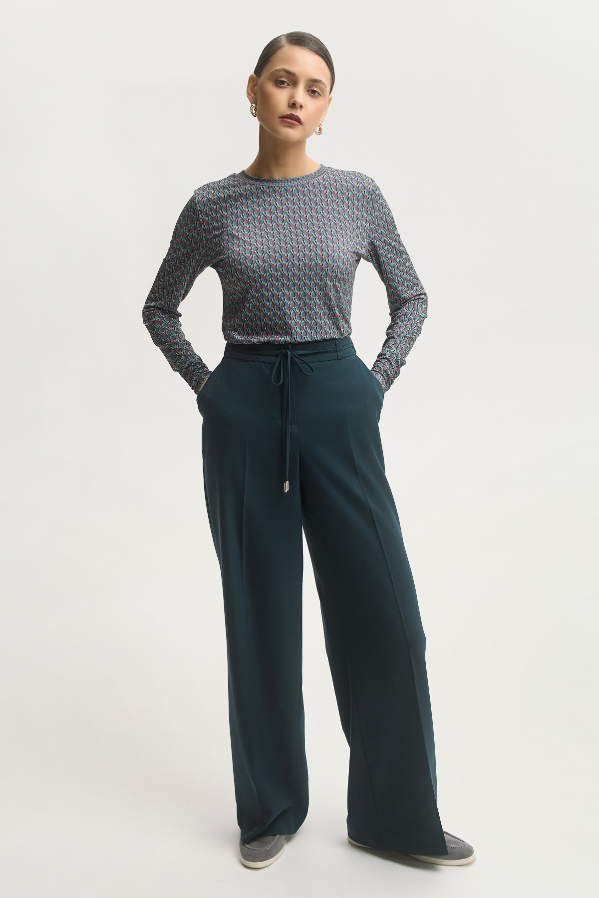 

Брюки "Созвездие фламинго"