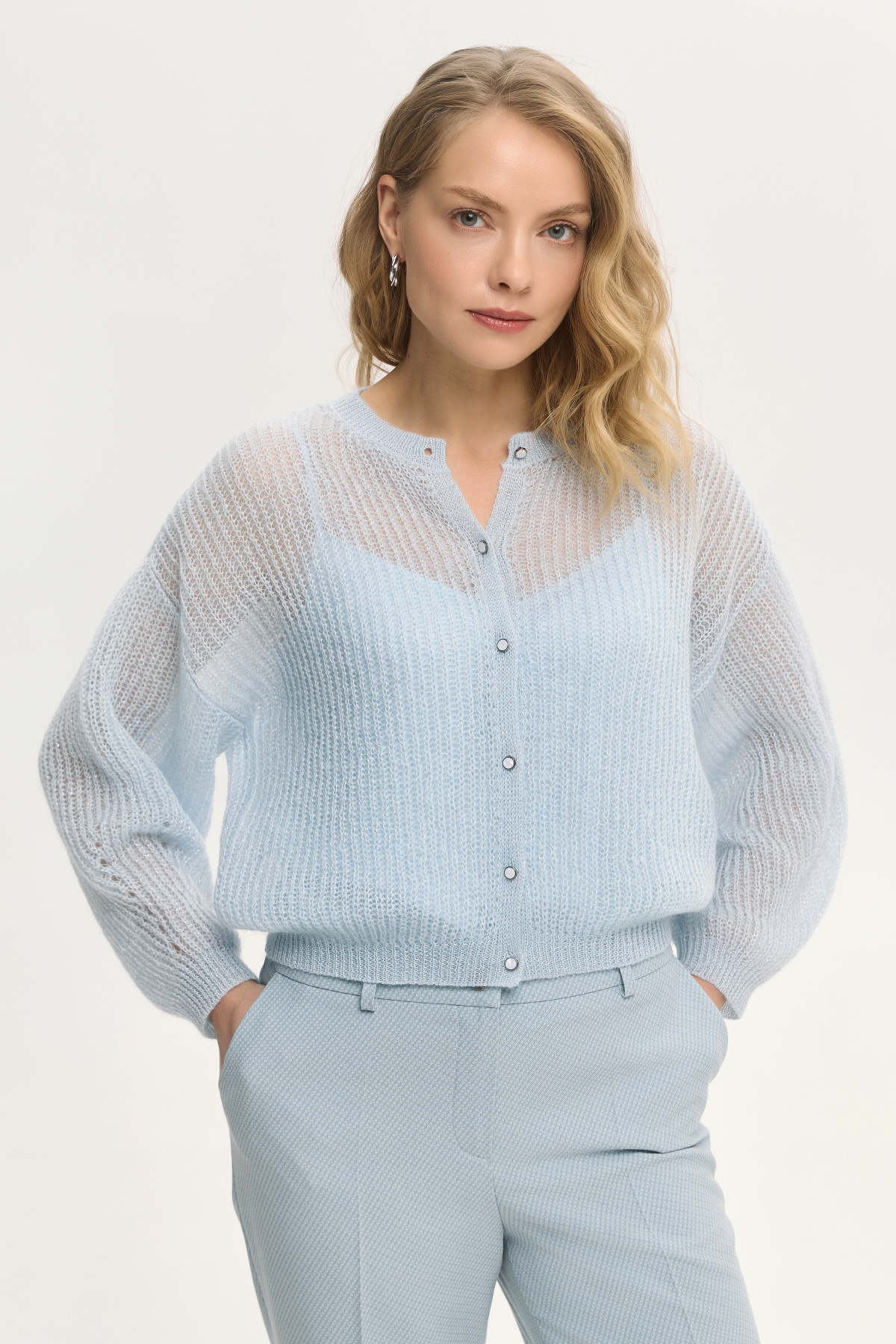 

Кардиган "Голубая орхидея"