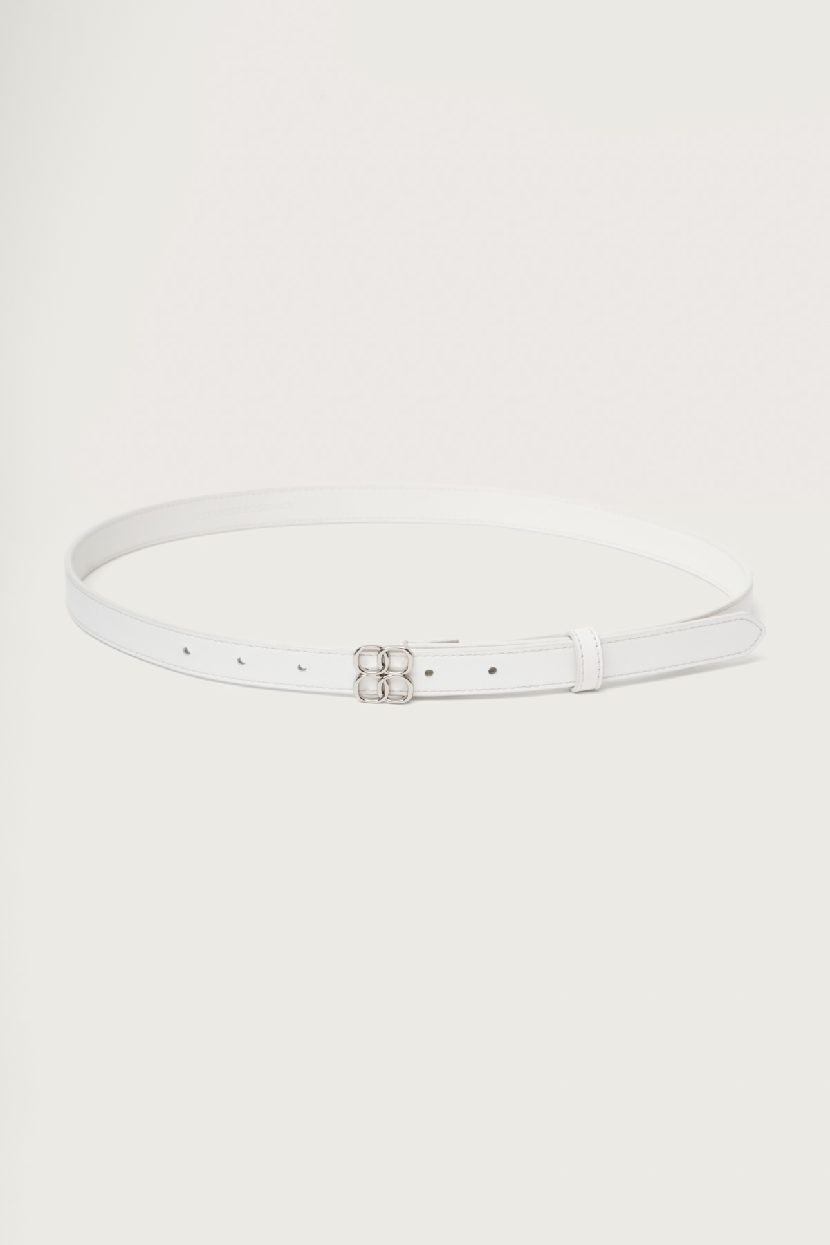 Пояс AB 88 белый 2 см 4290₽