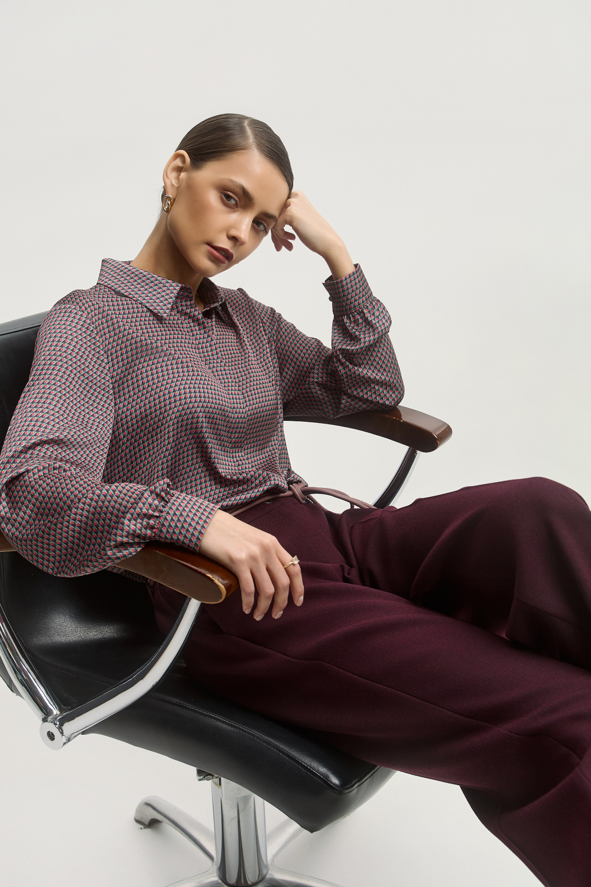 

Блузка "Созвездие фламинго"