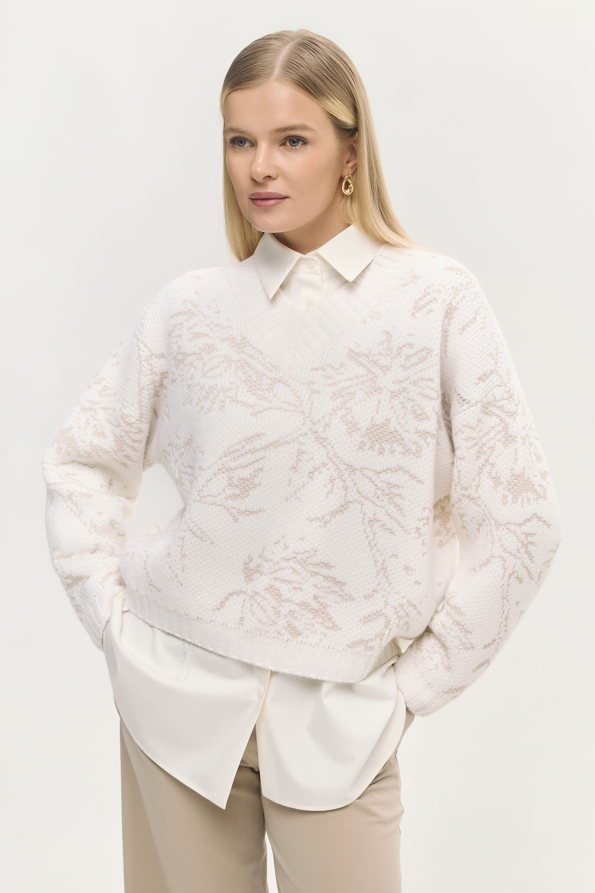 

Джемпер "Тёплый туман"