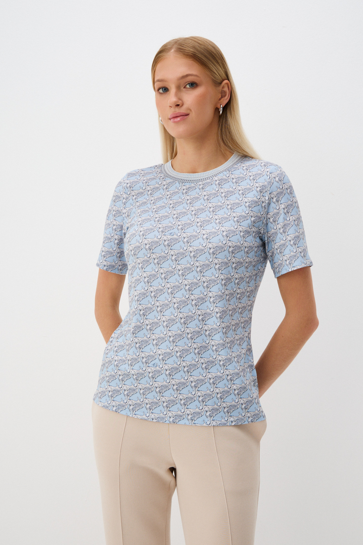 

Джемпер "Балтийская звезда" с коротким рукавом