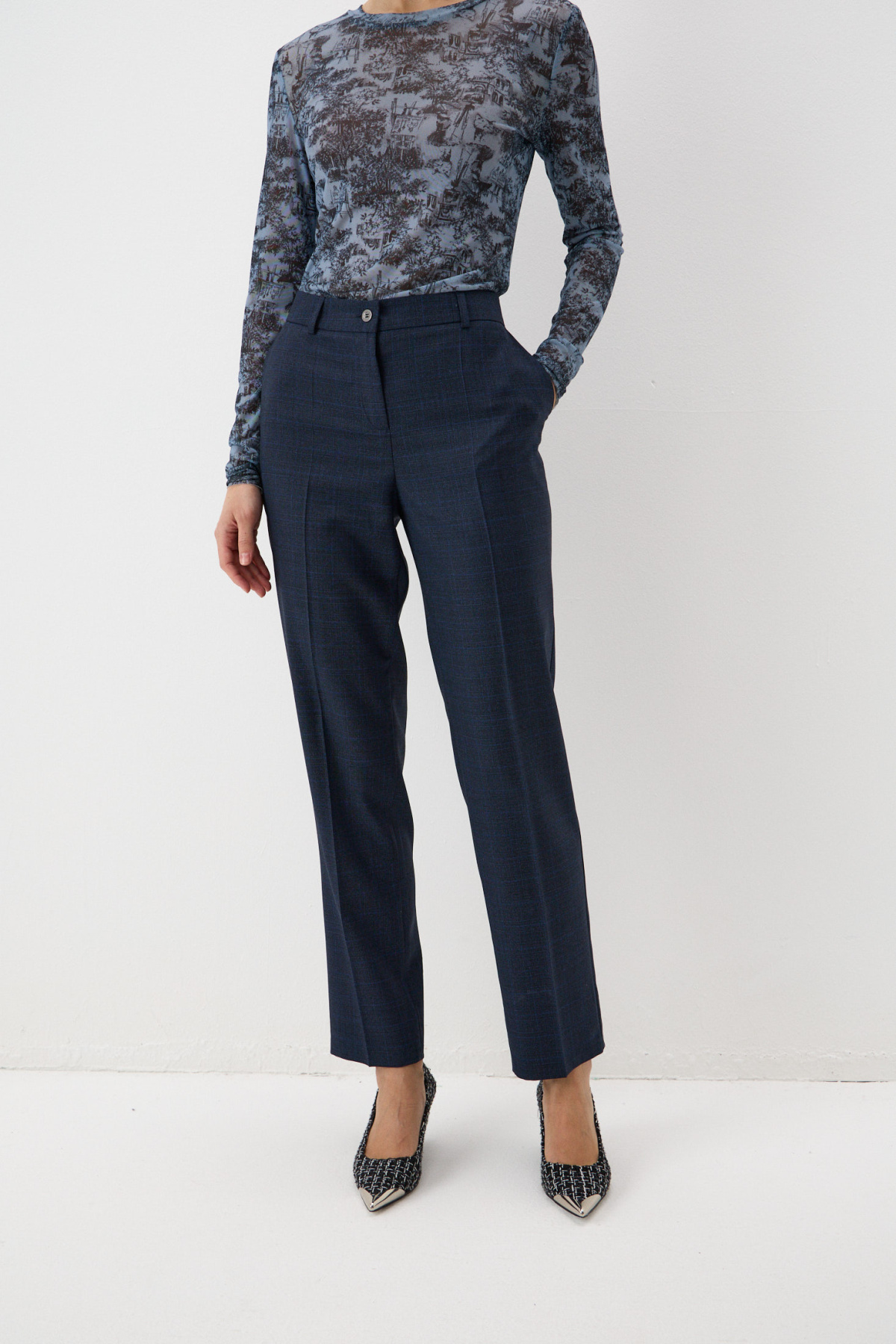 

Брюки синие